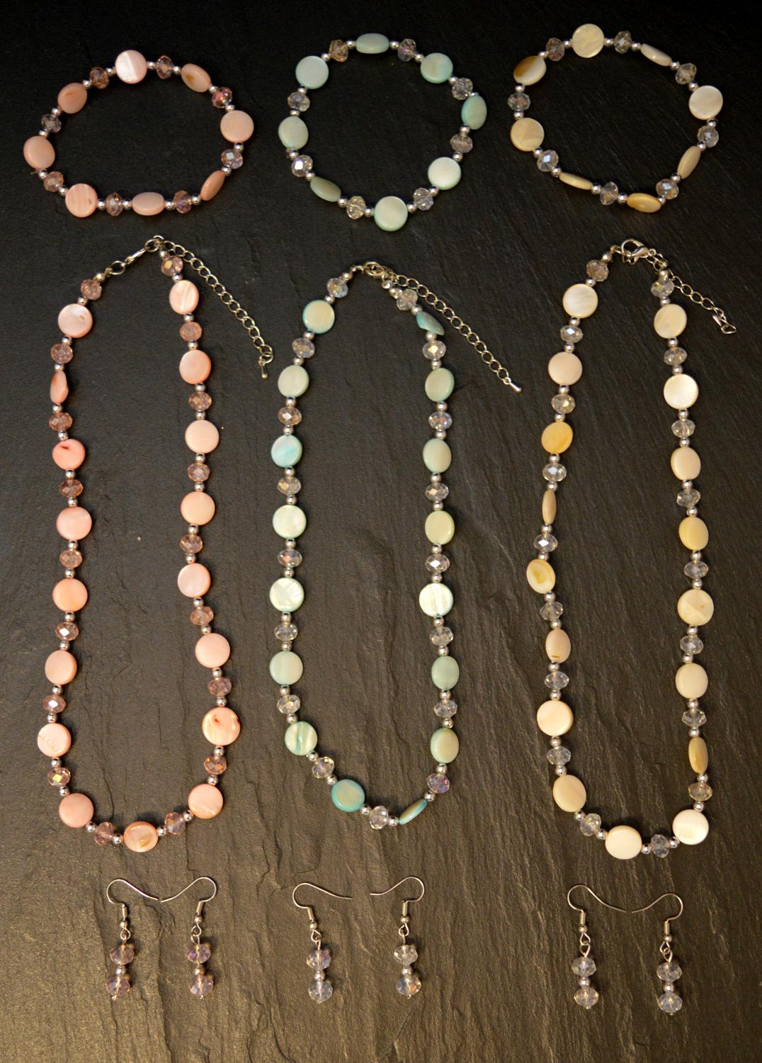 Necklace, Bracelet and Earring Set